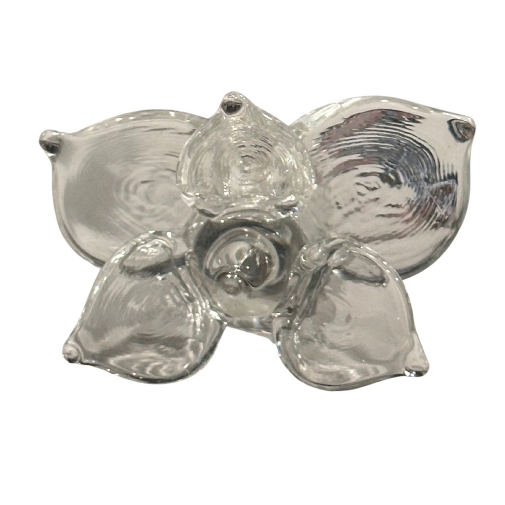 Stunning Art Glass Perfume Bottle w/Stopper - Picture 3 of 6